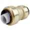 Apollo 1 in. Brass Push-to-Connect x 3/4 in. Push-to-Connect Reducer Coupling FSBC134 - alternate 2
